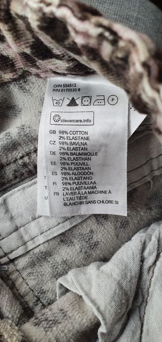 Spodnie dla dziewczynki H&M r.122