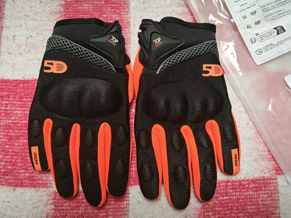 Rękawiczki motocyklowe nowe rozmiar L