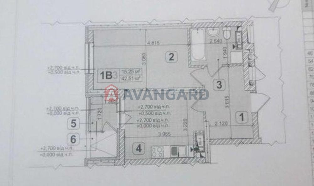 Видова 1 кімнатна квартира ЖК Сирецькі Сади (Виговського) Місто квітів