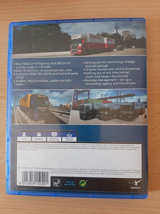 On The Road Truck Simulator PS4 Excelente Estado