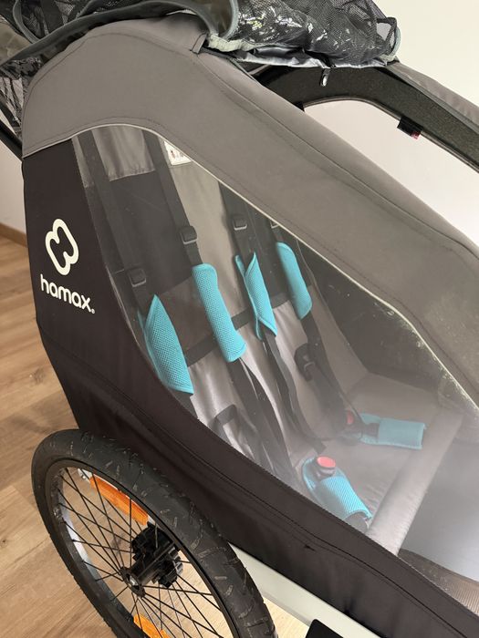 Przyczepka/ spacerowka  HAMAX Traveller Twin dla 2 dzieci