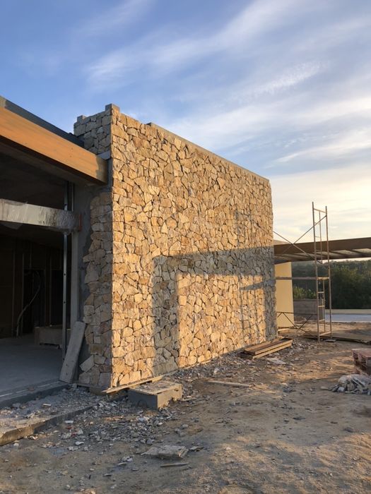 Pedra grossa paredes rústica