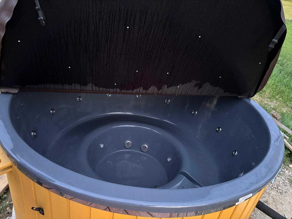 Używana BALIA OGRODOWA 225CM (jacuzzi, gorąca beczka, ruska bania)