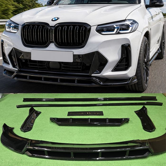 Комплект обвес BMW X3 G01 LCI  рестайлинг губа накладка диффузор