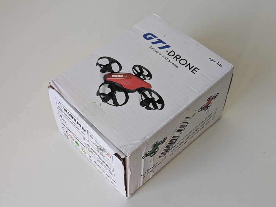 Drone Mini Quadcopter | Acrobata | Com proteções | GT1 Azul64284853399425121