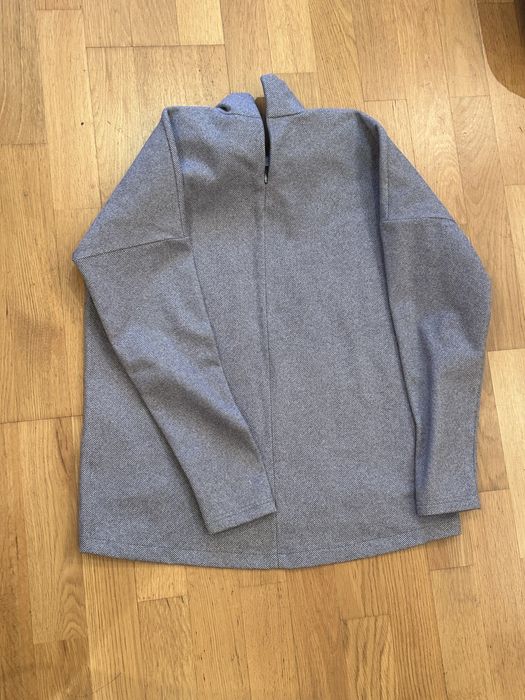 Теплий сірий костюм , штани палаццо wear me