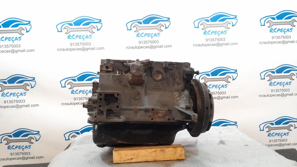 BLOCO ARMADO MOTOR 146B3000 1258394 FIAT UNO 146 1.4D 146B3000 1258394