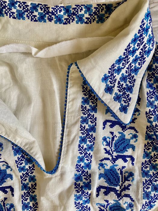 Вишиванка льон