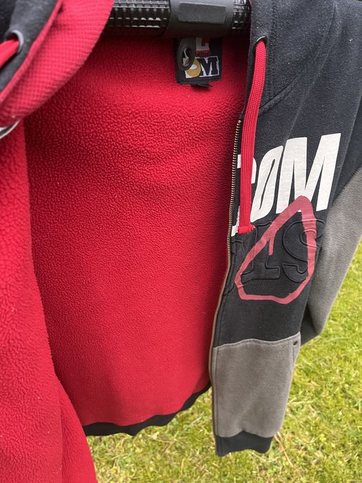 Volcom gruba bluza z kapturem roz. L