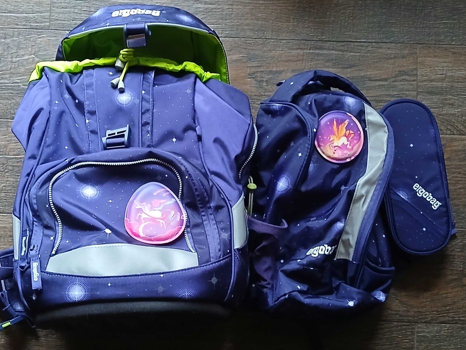 Ergobag plecak szkolny zestaw Beargasus - Zestaw ergonomiczny Ergobag