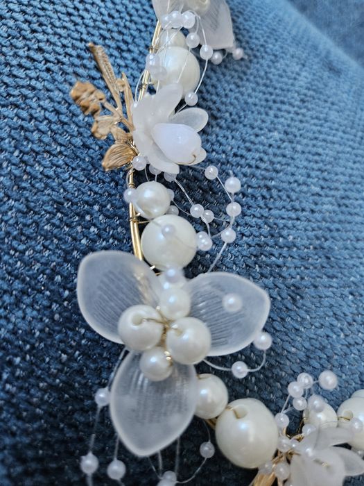 Tiara, wianek NOWA  ślub, komunia