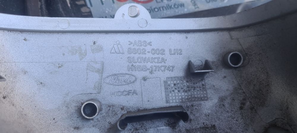 Obudowa Lusterka Lewa Lewego Ford Fiesta MK8 H1BB-17K747 18-