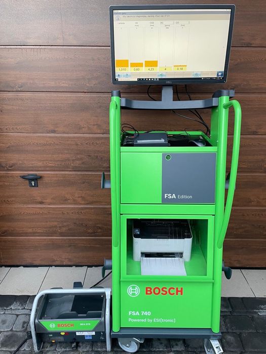 Bosch analizator spalin z dymomierzem skp