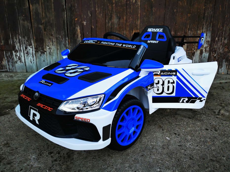 Samochód WRC Volkswagen Polo GT 4x4 Elektryczny Auto AKUMULATOR DZIECI
