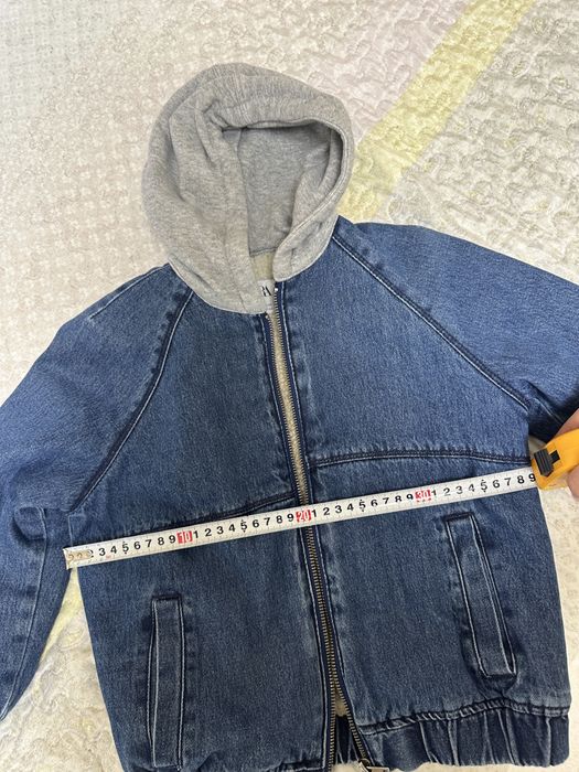 Куртка джинсова шерпа Zara