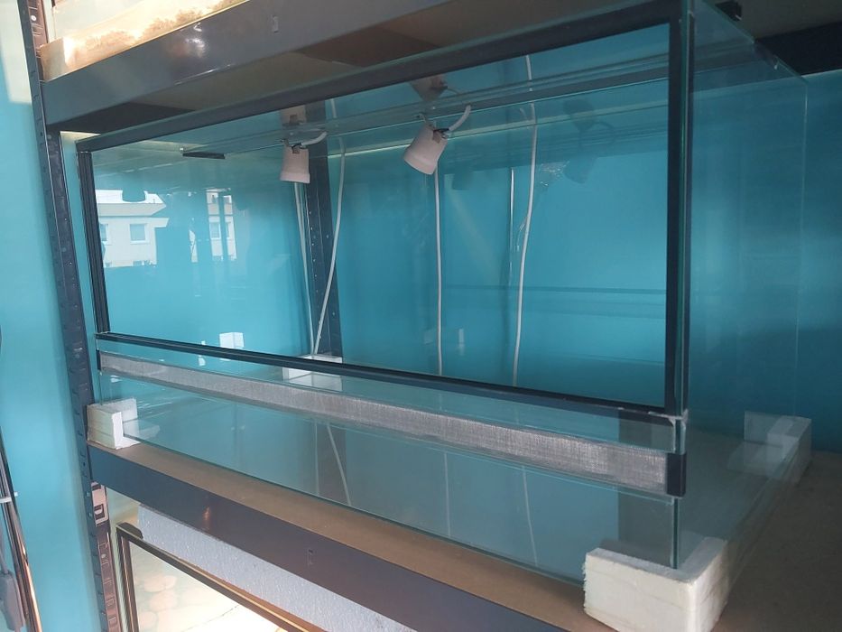 Terrarium szklane 80x40x40