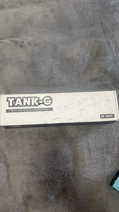 Tank g, pedaleira de guitarra