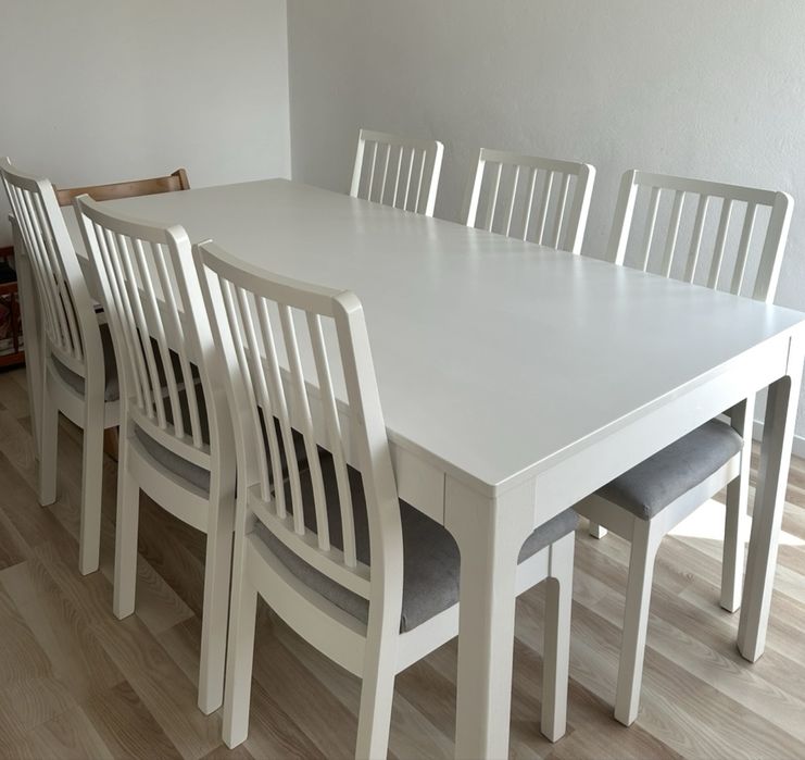 Stół z krzeslami IKEA
