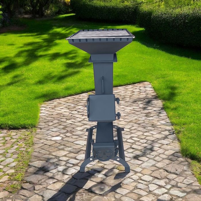 Piec rakietowy z funkcją grilla Wysylka