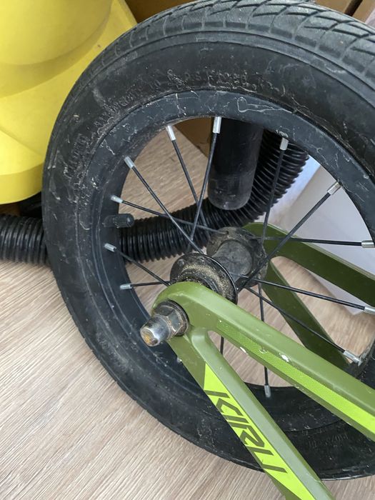 Rowerek dziecięcy biegowy Kellys Kiru 12 Forest zielony