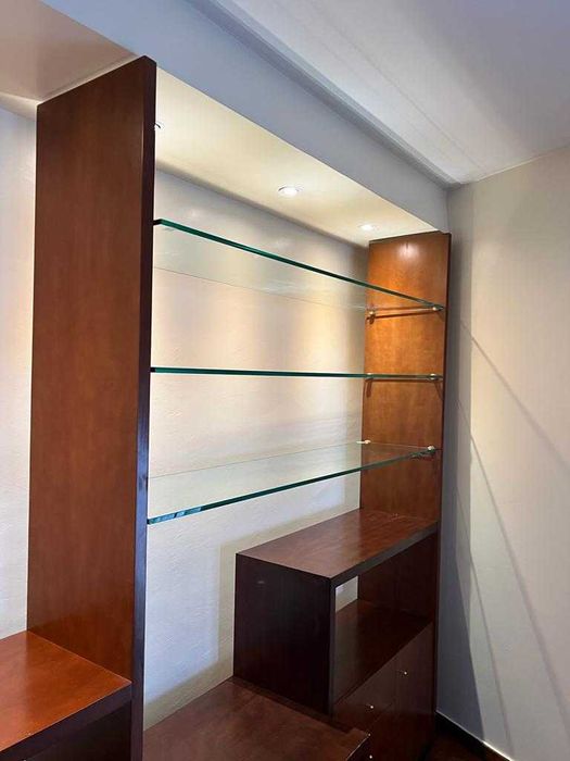 Movel de tv com vitrine