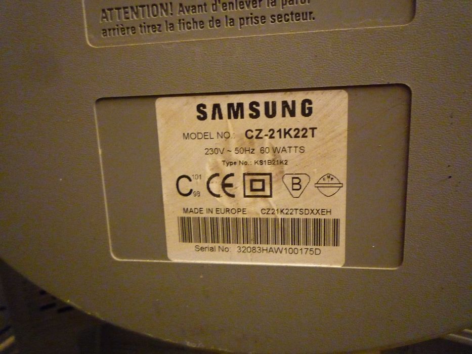 телевизор Samsung CZ-21K22T работает со СМАРТ приставками (Smart TV)