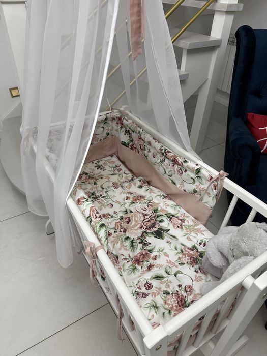 Sprzedam kolyskę drewnianą kolyska lóżeczko
