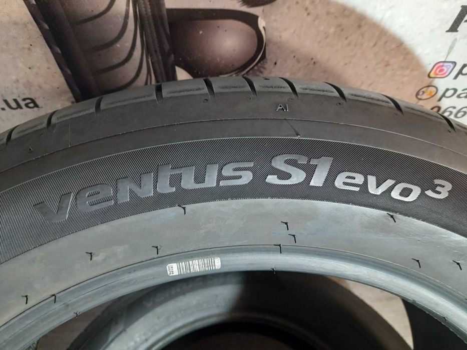 Шини 6мм 225/55 R18 HANKOOK Ventus S1 Evo3 б/у літо склад