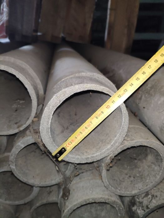 Труба азбест нова труби трубы 5м 5 метрів 12см діаметр