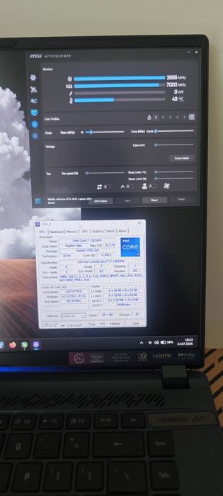 Gigabyte AORUS 16X(2024) | RTX 4070 | i7-13650HX | 16GB RAM | 1TB |