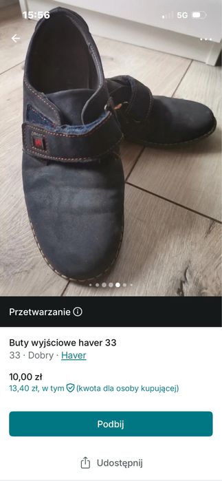 Buty wyjsciowe haver 33