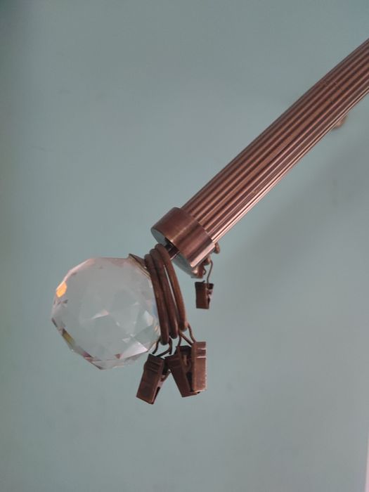 Karnisz gięty podwójny