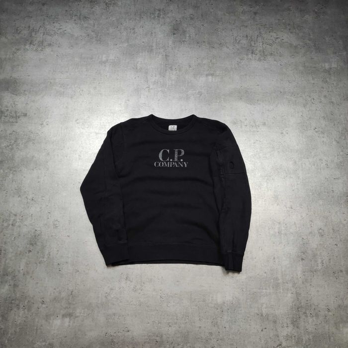 MĘSKA Junior Bluza Czarna CP Company Stone Island Logo Kieszonka 14