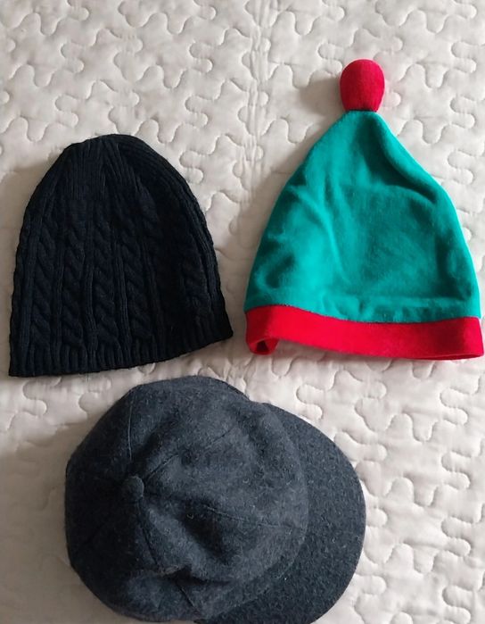 Conjunto lote gorros chapéus menino | inverno | Primark e outras