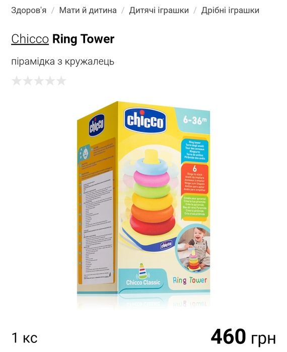 Chicco чіко піраміда