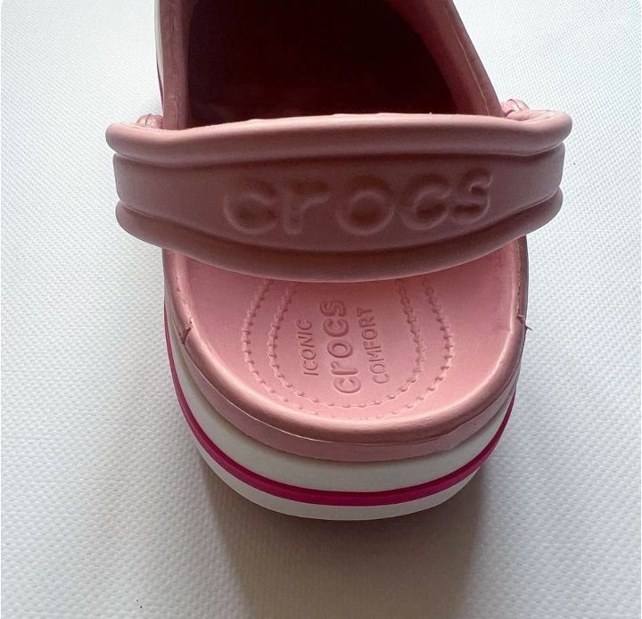 Жіночі шльпанці  Crocs bayaband  pink