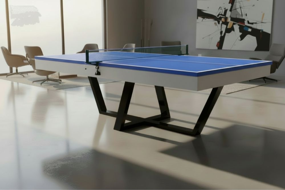 Mesa de refeicoes jantar e ping pong