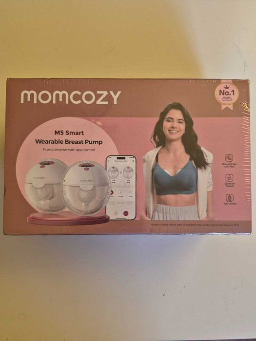 Бездротовий молоковідсмоктувач Momcozy M5 Smart Double (Подвійний) з керуванням через додаток