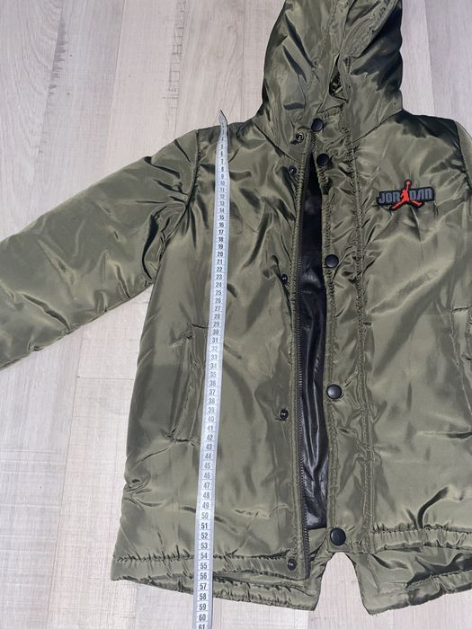 Дитяча подовжена куртка для хлопчика