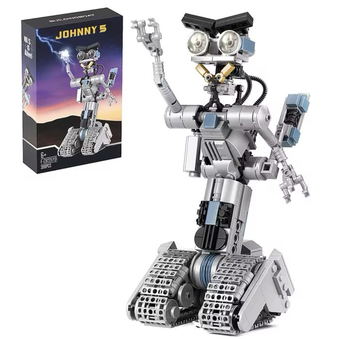 Robot z klockow johnny 5 386 pcs
