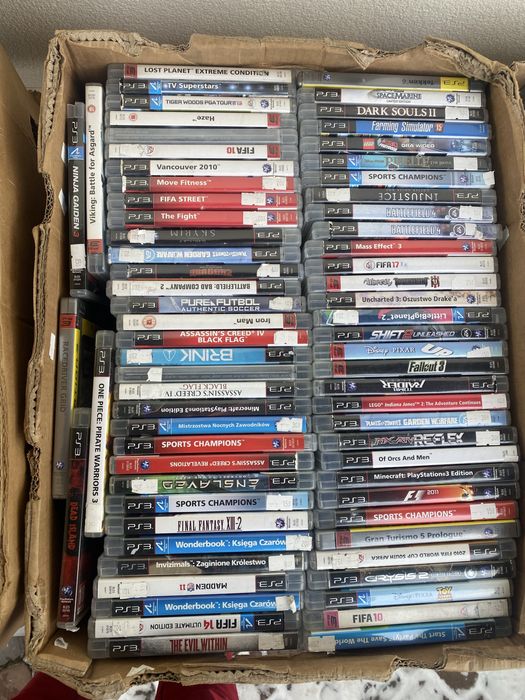 Gry PS3 Sony Play Station pudełkowe Sprzedaż gier na konsole