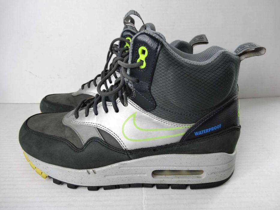 Buty NIKE AIR MAX 1 MID SNEAKERBOOT roz 39 Waterproof Skóra Sportowe