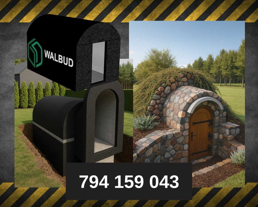 Piwnica Betonowa B-25 TRANSPORT + MONTAŻ Ziemianka