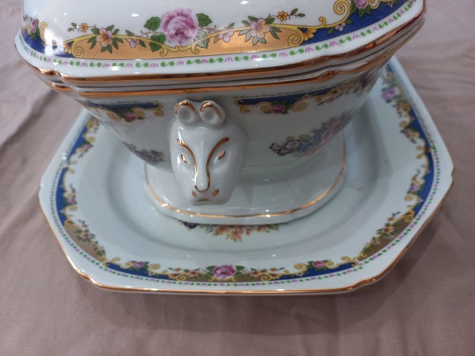 Terrina GRANDE Limoges com prato
