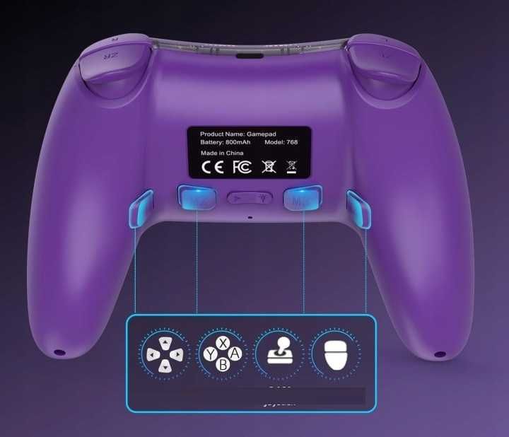 Kontroler bezprzewodowy Switcha/Switch Lite/OLED DYONDER fioletowy