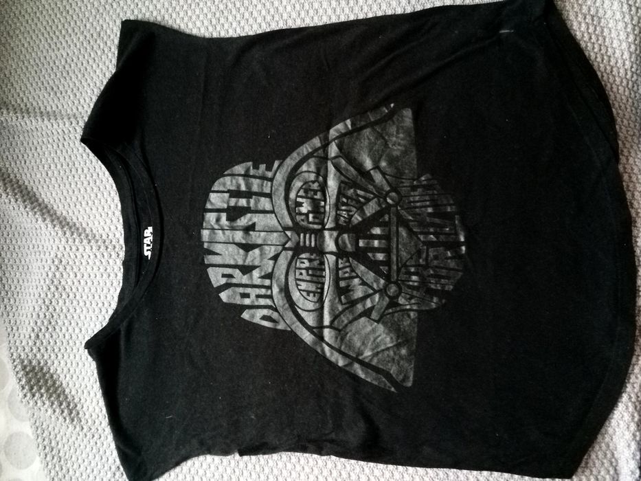 Czarna koszulka star wars S t shirt lord vader