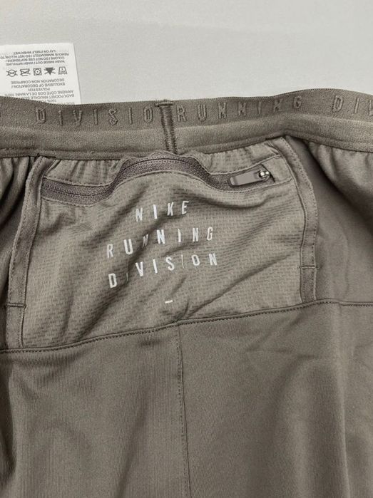 Nike Therma Fit Run Division Pants Elite Gray Joggers Medium Tall