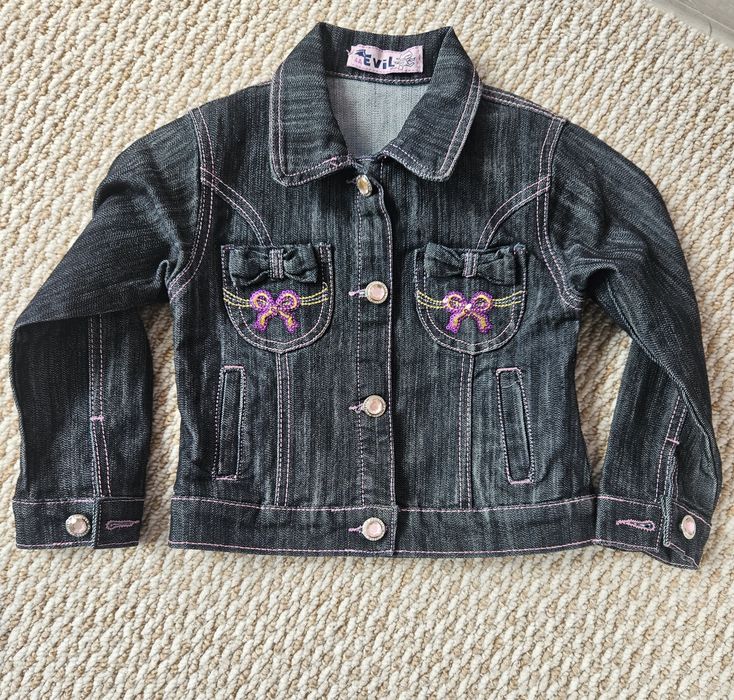 Kurteczka jeansowa dziewczynka