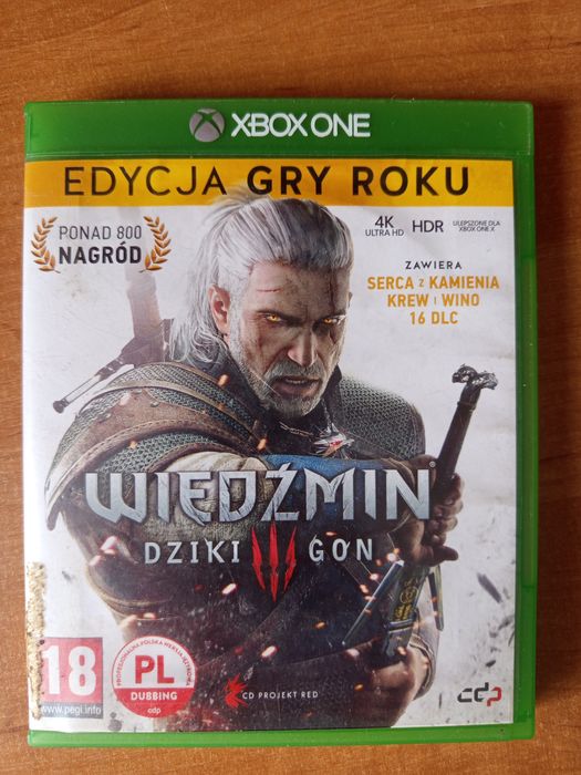 Wiedźmin 3 dziki gon na Xbox one