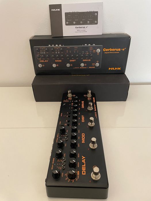 Nux Cerberus - pedaleira multi efeitos para guitarra